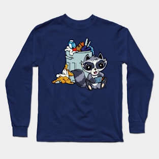 Raccoon Trash Panda Long Sleeve T-Shirt